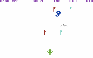 Horace Goes Skiing screenshot 4 for Commodore 64